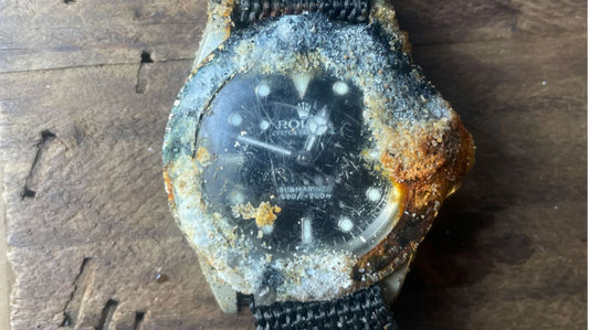 Rolex Submarinr läuft nach Jahren auf dem Meeresgrund