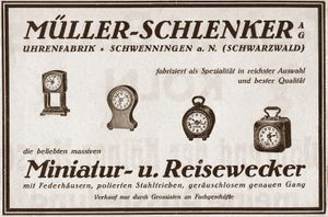 Emes Müller & Schlenker Uhren Altersbestimmung - Sammler-Uhren