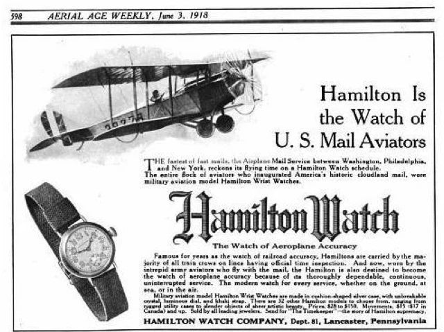 Entstehung der "Schützengrabenuhr" oder Hamilton "Trench Watch" 1914 - Sammler-Uhren