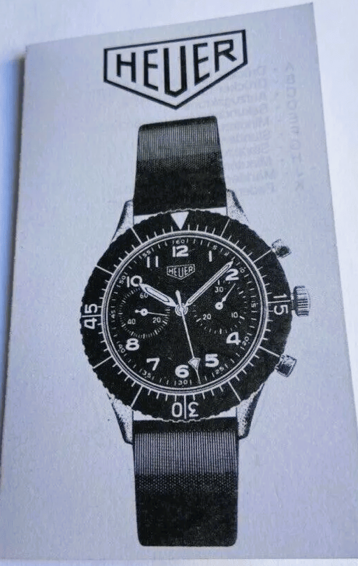 Heuer Chronograph 1550 SG Bedienungsanleitung - Sammler-Uhren