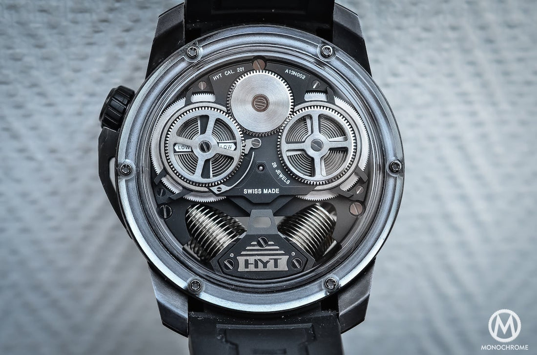 HYT H1 die 45.000,- Dollar Uhr mit flüssiger Zeitanzeige - Sammler-Uhren
