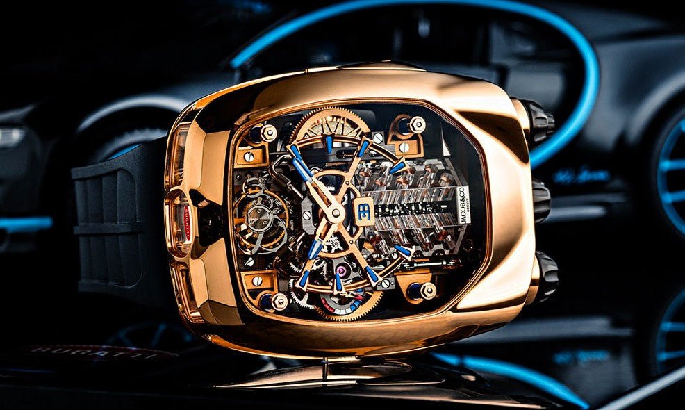Nur 72 Exemplare weltweit: Jacob & Co Bugatti Chiron Tourbillon - Sammler-Uhren
