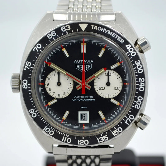 Orig. Bedienungsanleitung einer Heuer Autavia Valjoux 72 aus 1967 - Sammler-Uhren