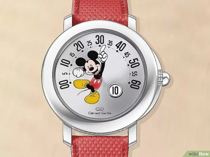 Walt Disney Mickey Mouse Uhren Altersbestimmung - Sammler-Uhren