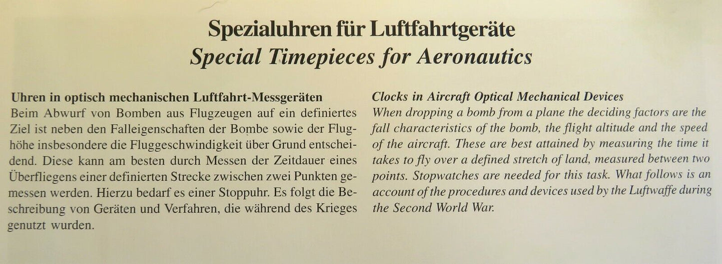 2 x Joh. Hartmann Berlin Minerva 19"" R L M Spezialuhr Luftfahrtgeräte WK2 - Sammler - Uhren