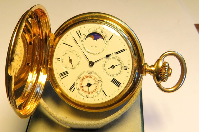 PATEK PHILIPPE Grande Complikation ewiger Kalender Perpetual Calendar 18K aus TV Sendung "Kunst und Krempel"