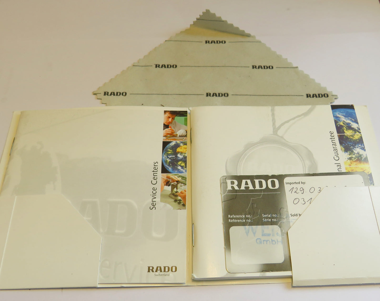 Rado Diastar Jubilé Ceramica Brilliant unisex wristwatch in full set, original packaging, papers