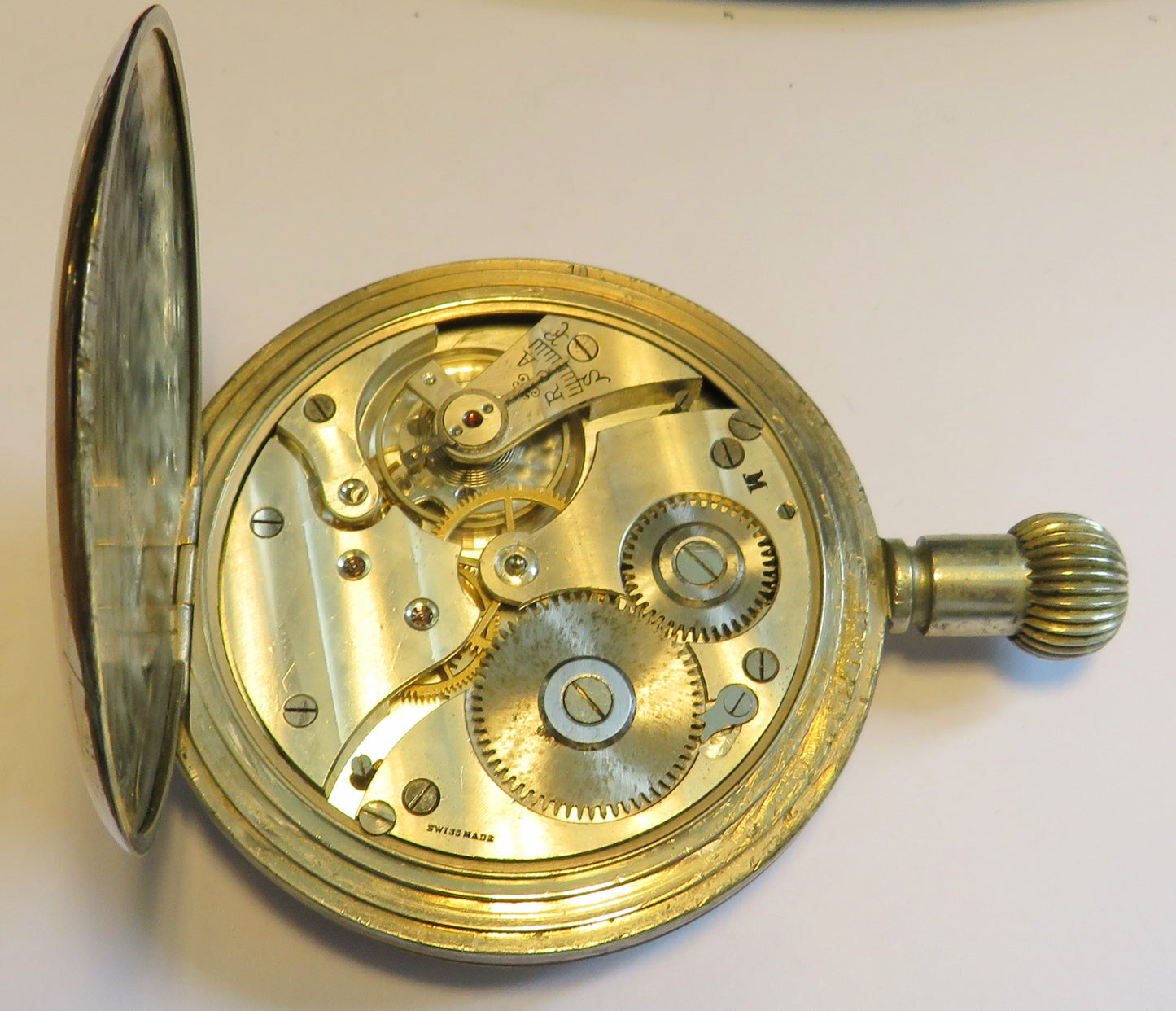 Doxa orig. Borduhr Einbauuhr Zeppelin Luftschiff kaiserliche Fliegertruppe Wk 1