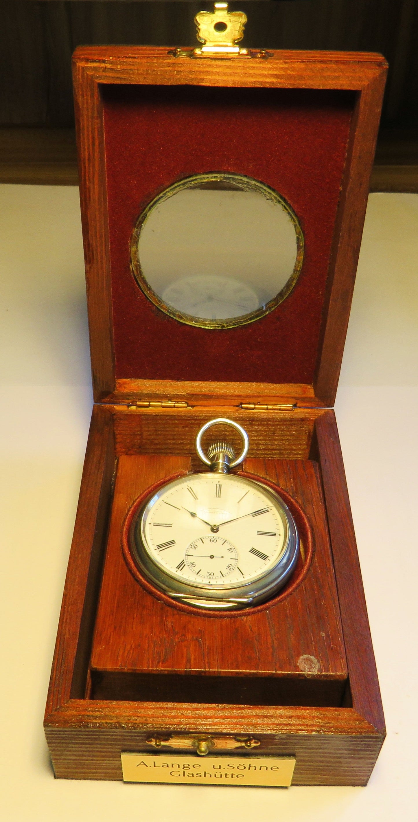 A. Lange & Söhne 1923 Marine Chronometer B - Uhr Kriegsmarine 0,900 Silber - Sammler - Uhren