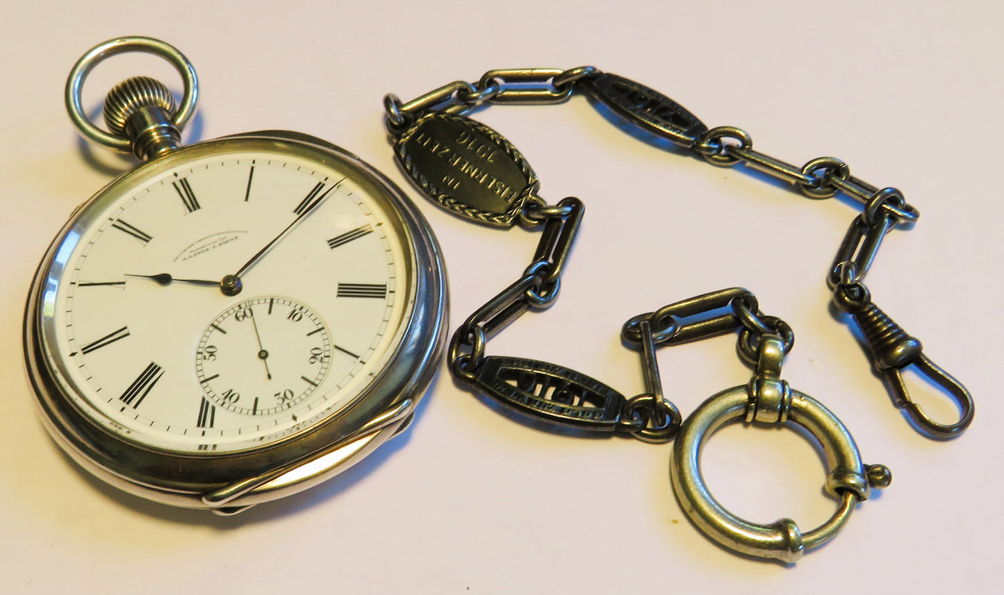 A. Lange & Söhne 1923 Marine Chronometer B - Uhr Kriegsmarine 0,900 Silber - Sammler - Uhren