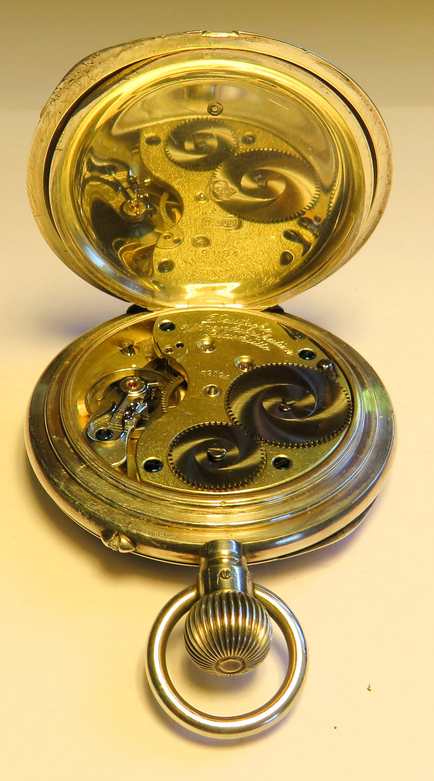 A. Lange & Söhne 1923 Marine Chronometer B - Uhr Kriegsmarine 0,900 Silber - Sammler - Uhren