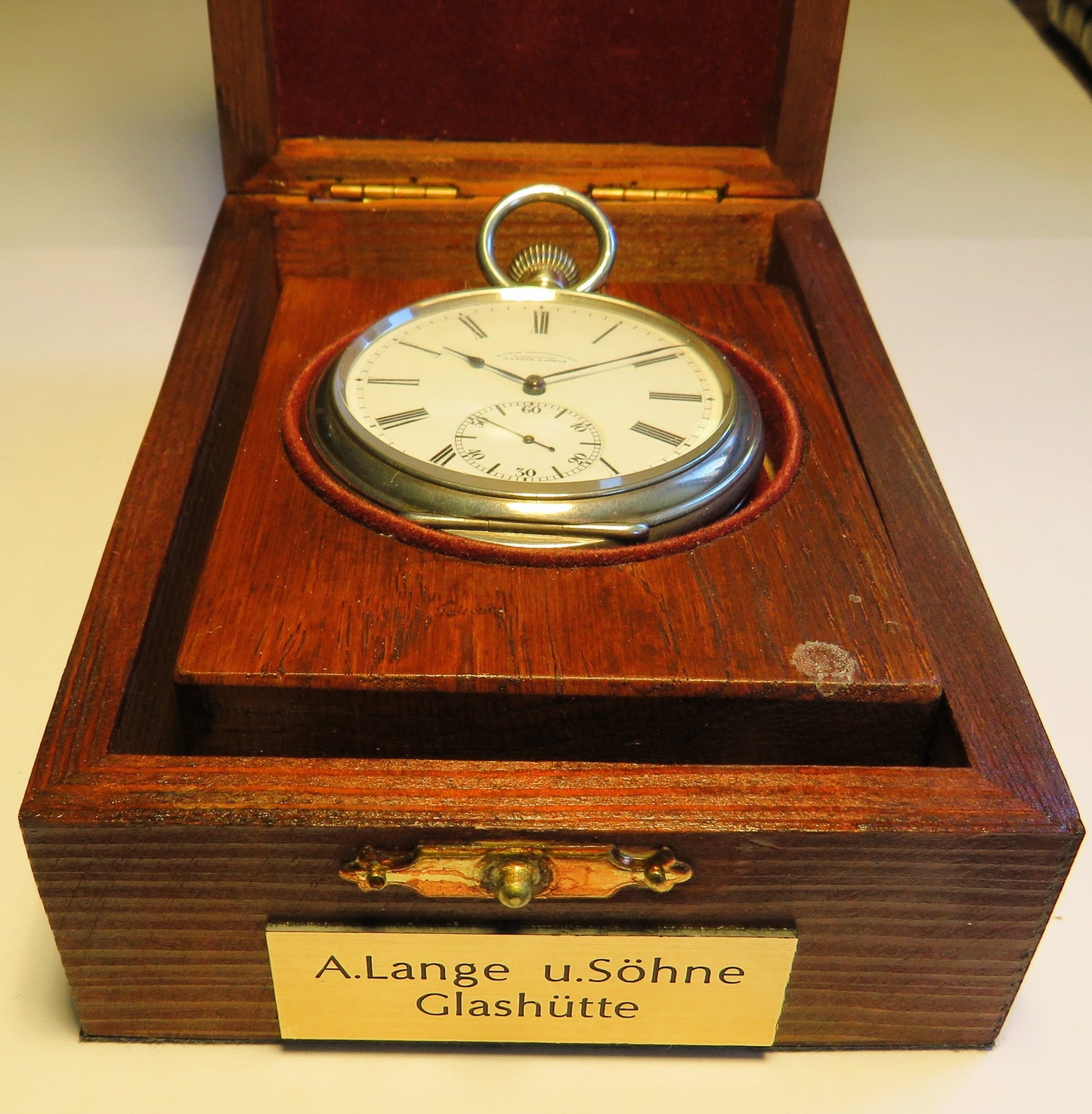 A. Lange & Söhne 1923 Marine Chronometer B - Uhr Kriegsmarine 0,900 Silber - Sammler - Uhren