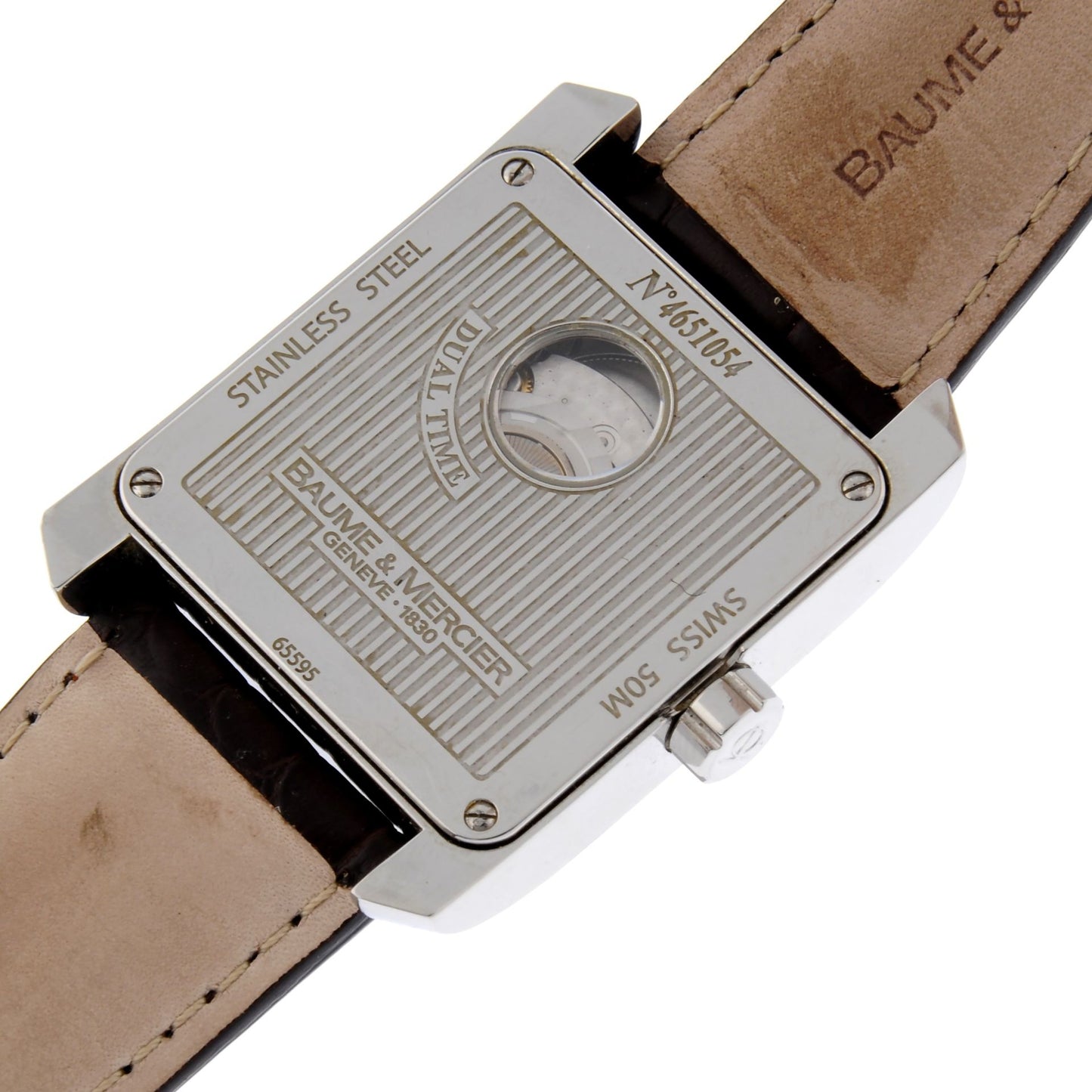 Baume Mercier Hampton Dual Time Automatik Großdatum Cal. BM11651 in OVP