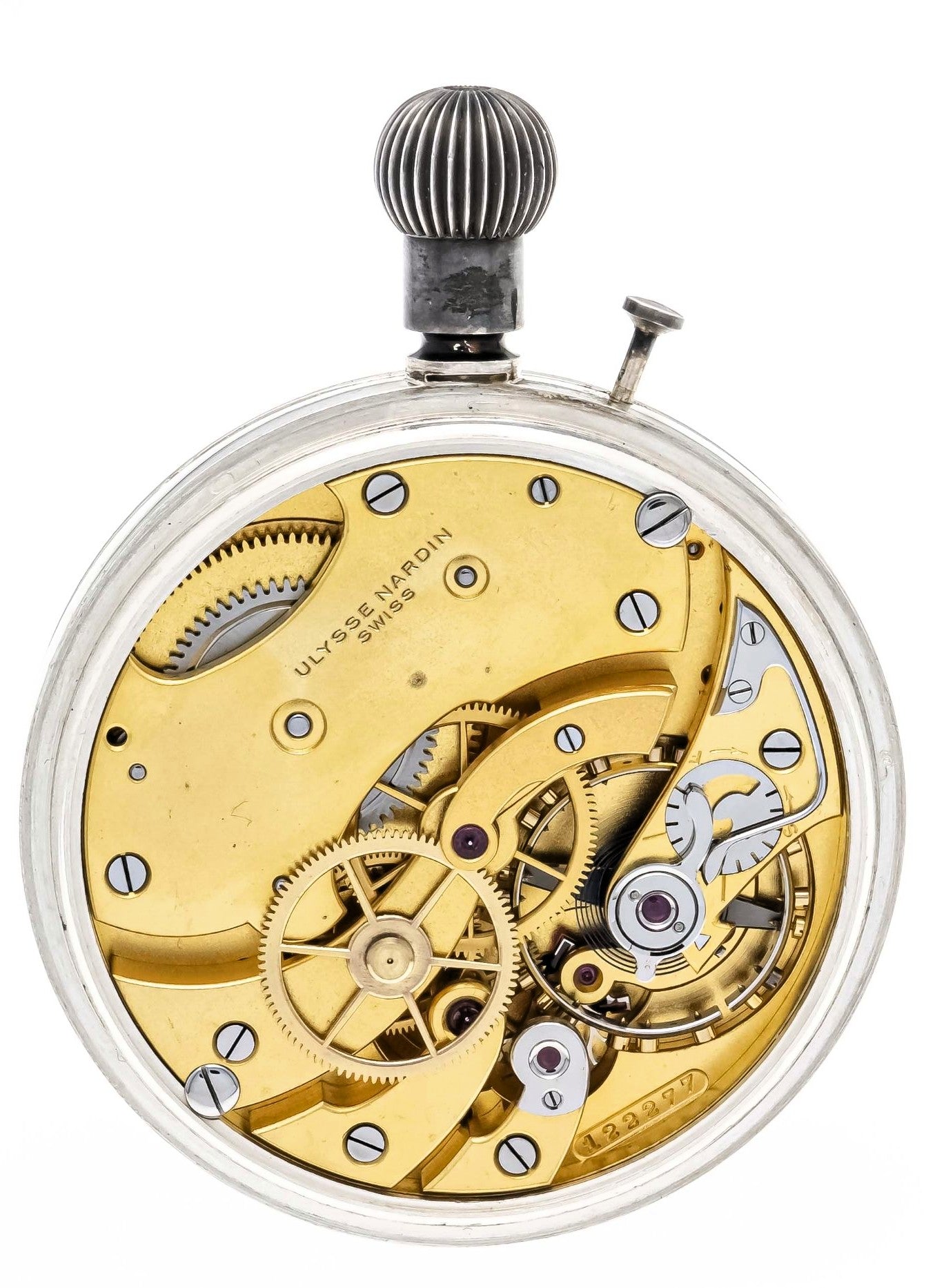 Ulysse Nardin Beobachtungs- Marine Chronometer Deckuhr Box britisches Militär