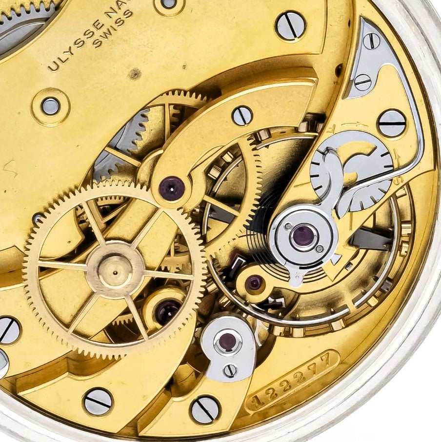 Ulysse Nardin Beobachtungs- Marine Chronometer Deckuhr Box britisches Militär