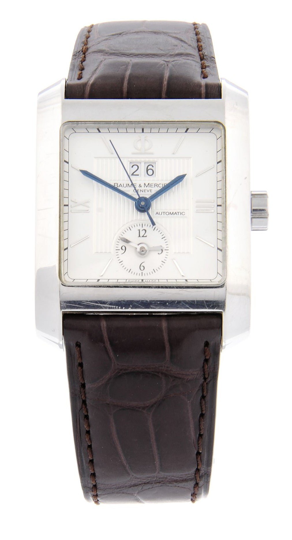 Baume Mercier Hampton Dual Time Automatik Großdatum Cal. BM11651 in OVP - Sammler - Uhren