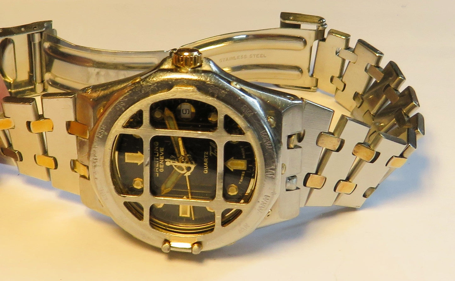 Breitling Tabarly Rallye Navitimer Herren Armbanduhr Quarz 1980 Fullset OVP - Sammler - Uhren