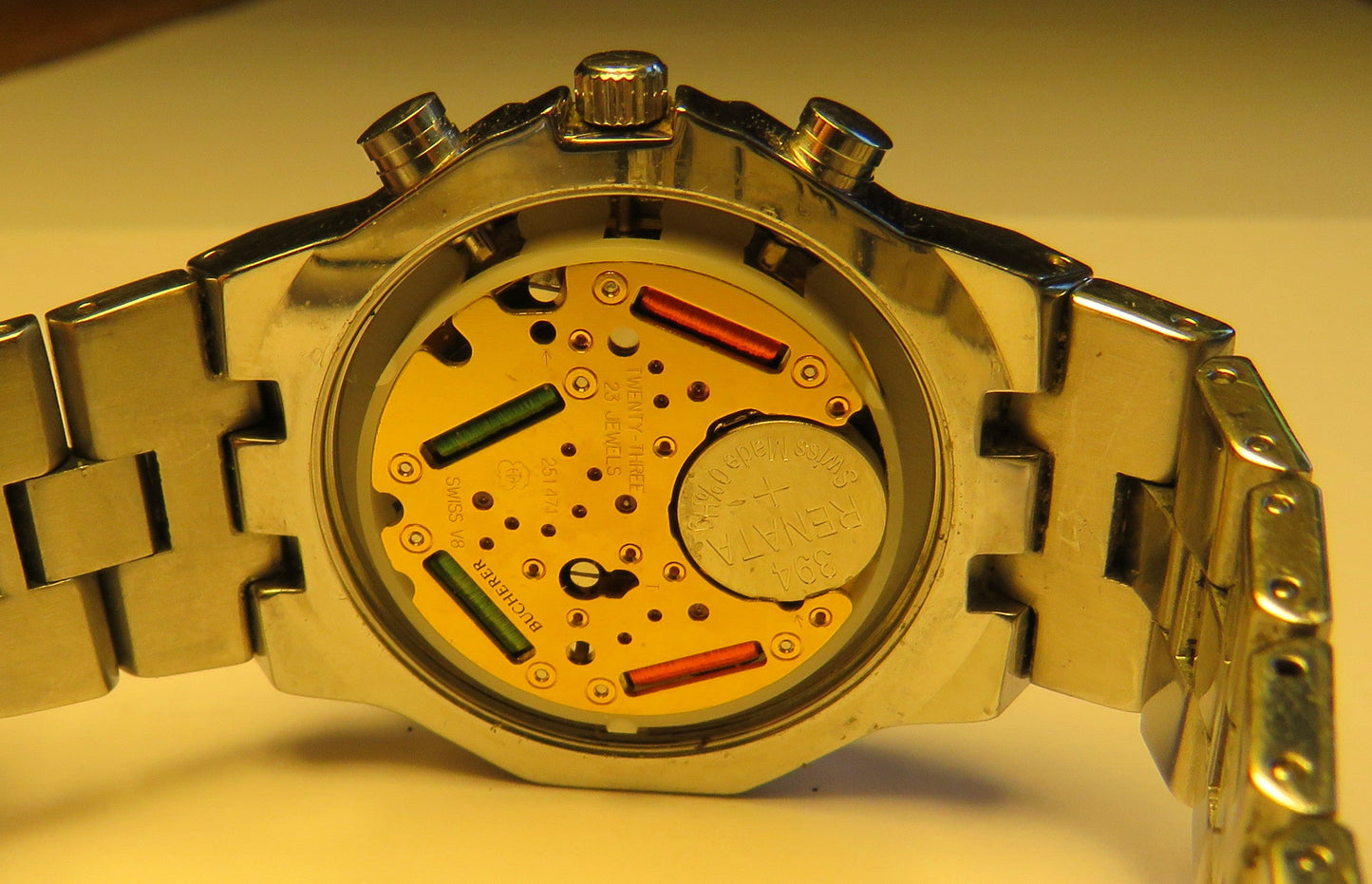 Bucherer Formula 2000 Luxus Sport Chronograph Quarz Herren / unisex ETA Werk - Sammler - Uhren