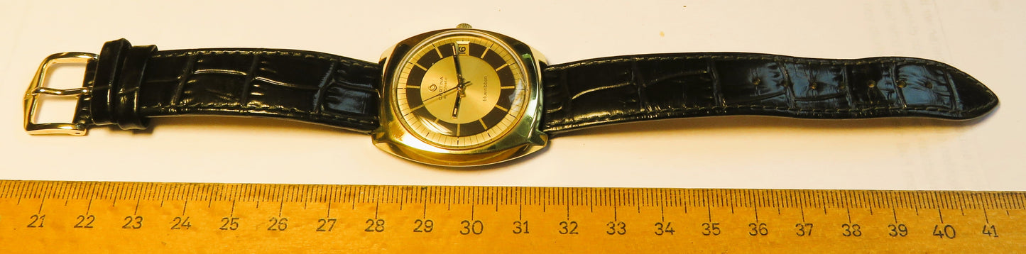 Certina Blue Ribbon Automatik Herrenarmbanduhr ca. 1970 Topzustand in OVP - Sammler - Uhren