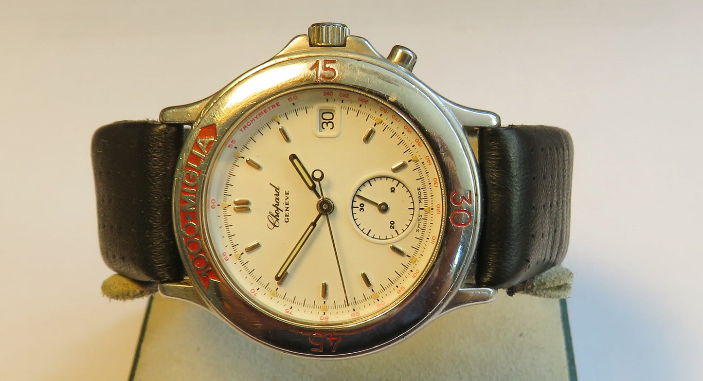 Chopard 1000 Mille Miglia Luxus Edelstahl Chronograph HAU Unisexuhr / Ref 8141 - Sammler - Uhren