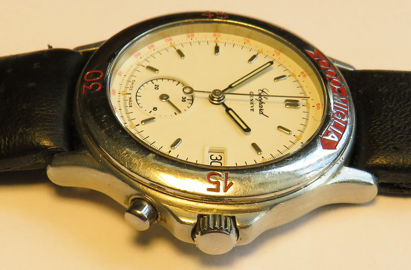 Chopard 1000 Mille Miglia Luxus Edelstahl Chronograph HAU Unisexuhr / Ref 8141 - Sammler - Uhren