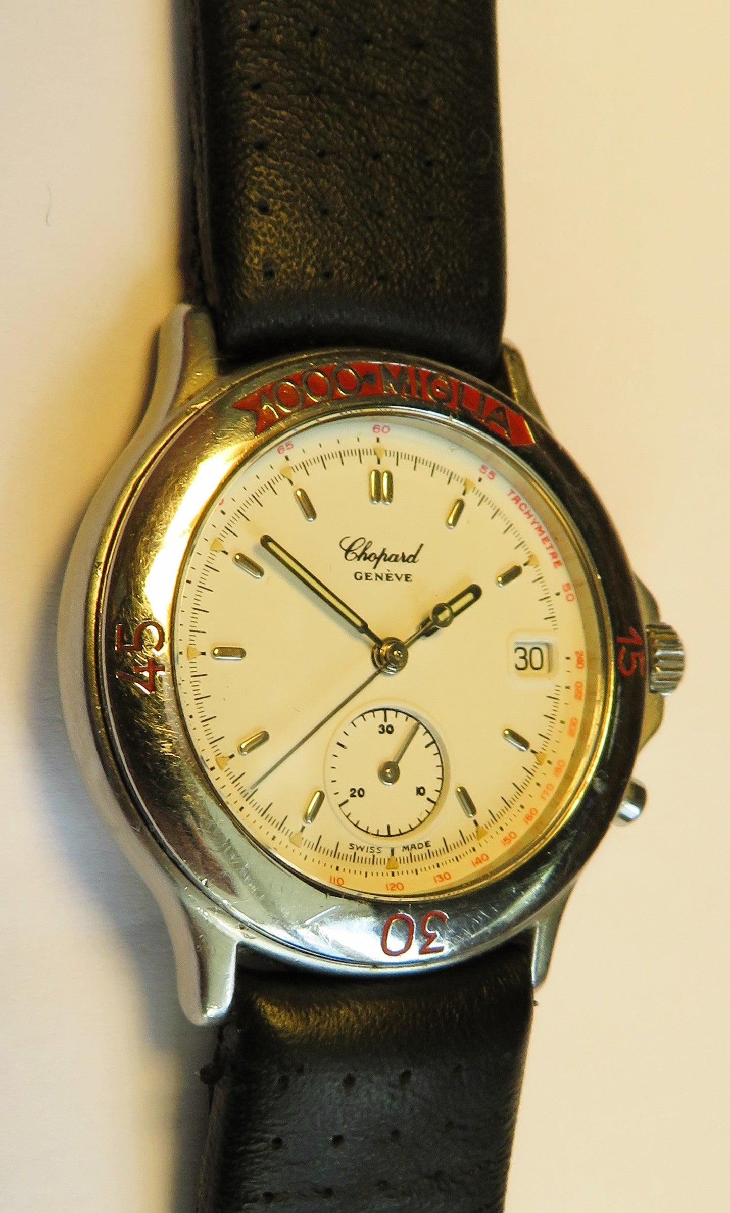 Chopard 1000 Mille Miglia Luxus Edelstahl Chronograph HAU Unisexuhr / Ref 8141 - Sammler - Uhren
