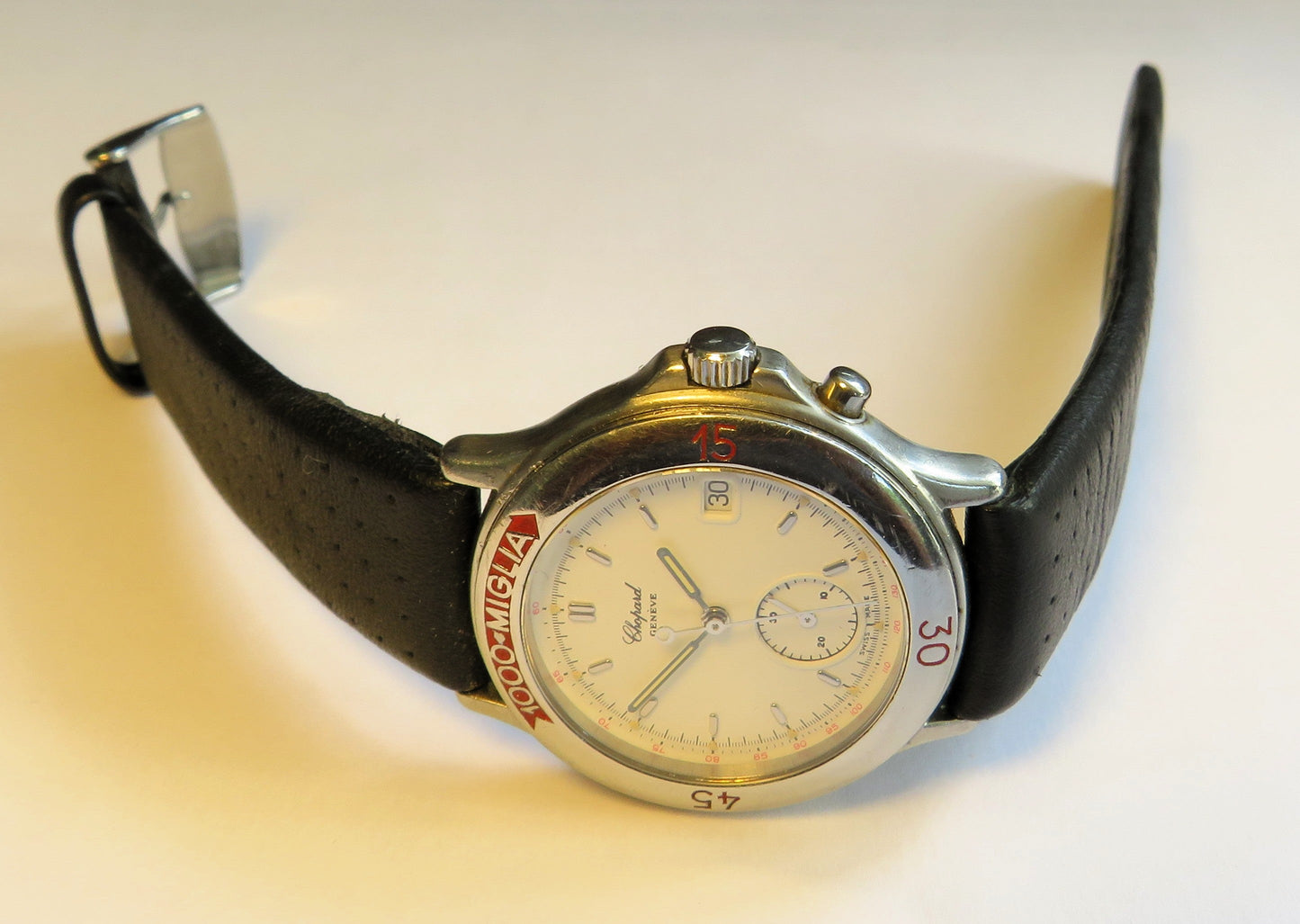 Chopard 1000 Mille Miglia Luxus Edelstahl Chronograph HAU Unisexuhr / Ref 8141 - Sammler - Uhren