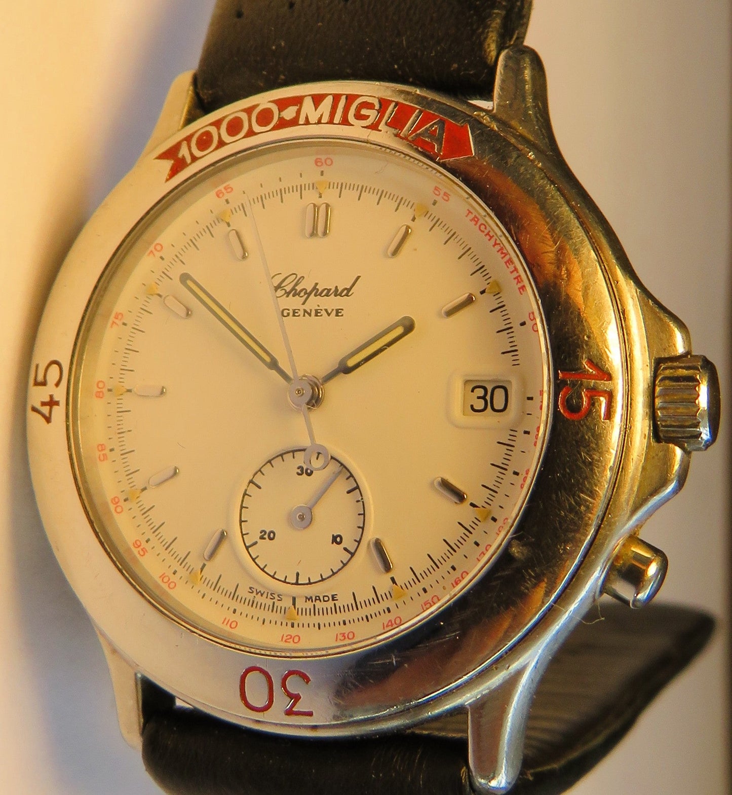 Chopard 1000 Mille Miglia Luxus Edelstahl Chronograph HAU Unisexuhr / Ref 8141 - Sammler - Uhren