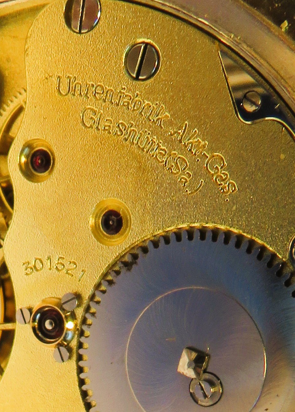 Deutschen Präzisionsuhr Original Glashütte Taschenuhr 0,800 Silber Schwanenhals - Sammler - Uhren