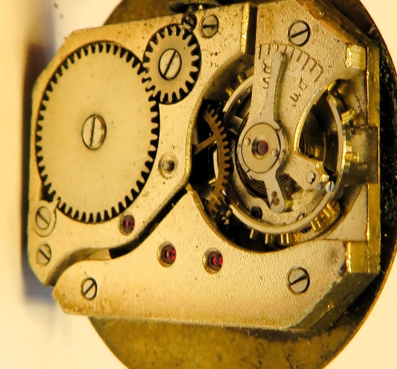 Dienstuhr Heer Wehrmacht WK2 2. Weltkrieg Urofa 58 Raumnutzwerk Glashütte - Sammler - Uhren