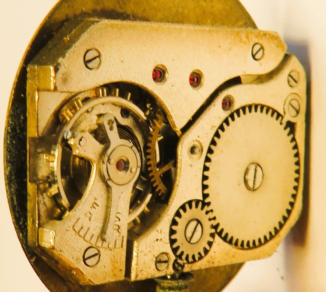 Dienstuhr Heer Wehrmacht WK2 2. Weltkrieg Urofa 58 Raumnutzwerk Glashütte - Sammler - Uhren