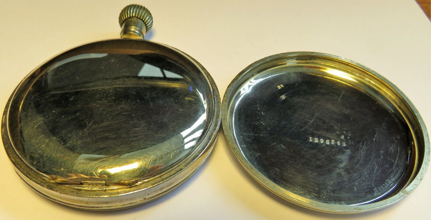 Doxa orig. Borduhr Zeppelin Luftschiff kaiserliche Fliegertruppe WW Wk1 - Sammler - Uhren