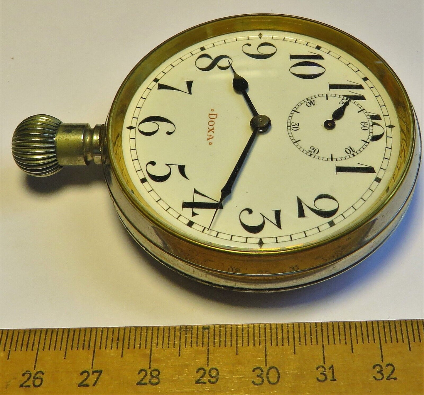 Doxa orig. Borduhr Zeppelin Luftschiff kaiserliche Fliegertruppe WW Wk1 - Sammler - Uhren