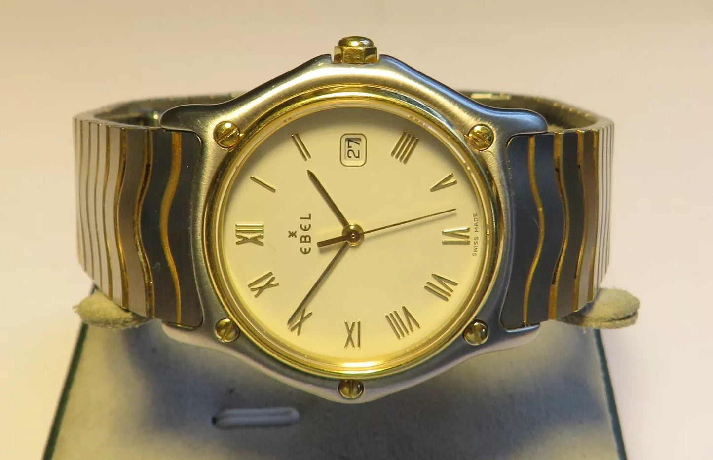 Ebel Sport Wave Classic unisex Herren Luxus Armbanduhr 18K 750 Stahl / Gold - Sammler - Uhren
