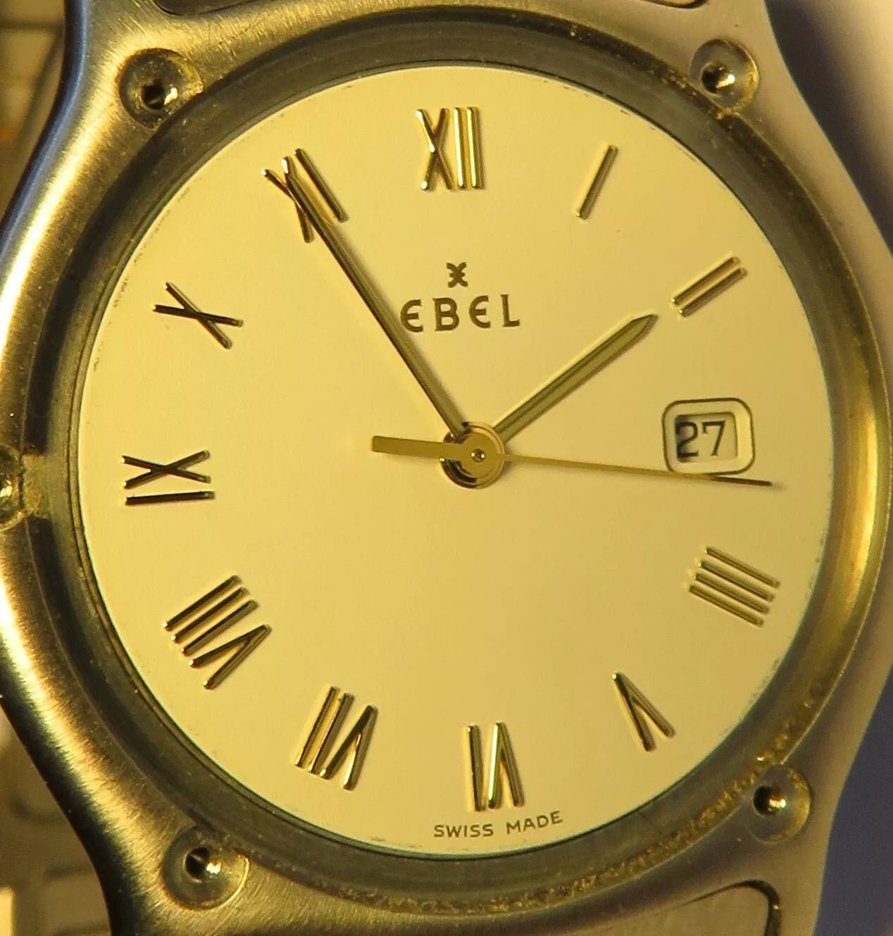 Ebel Sport Wave Classic unisex Herren Luxus Armbanduhr 18K 750 Stahl / Gold - Sammler - Uhren