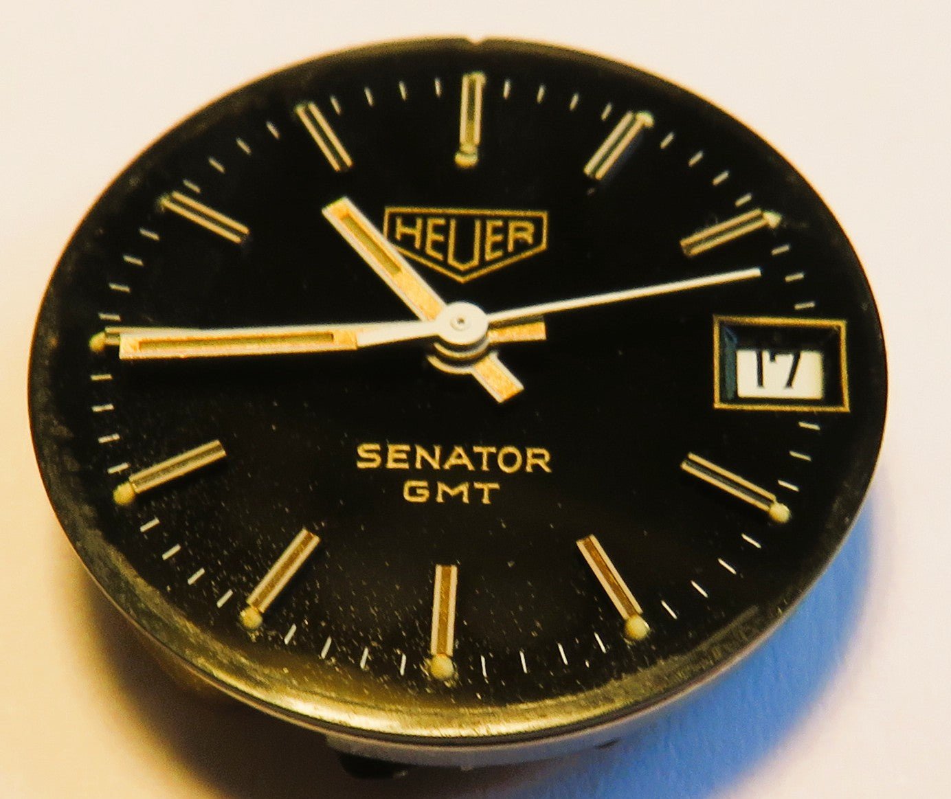 Ed Heuer Senator GMT Ref. 107.413 Digital mechanische Hybrid Luxus HAU - Sammler - Uhren
