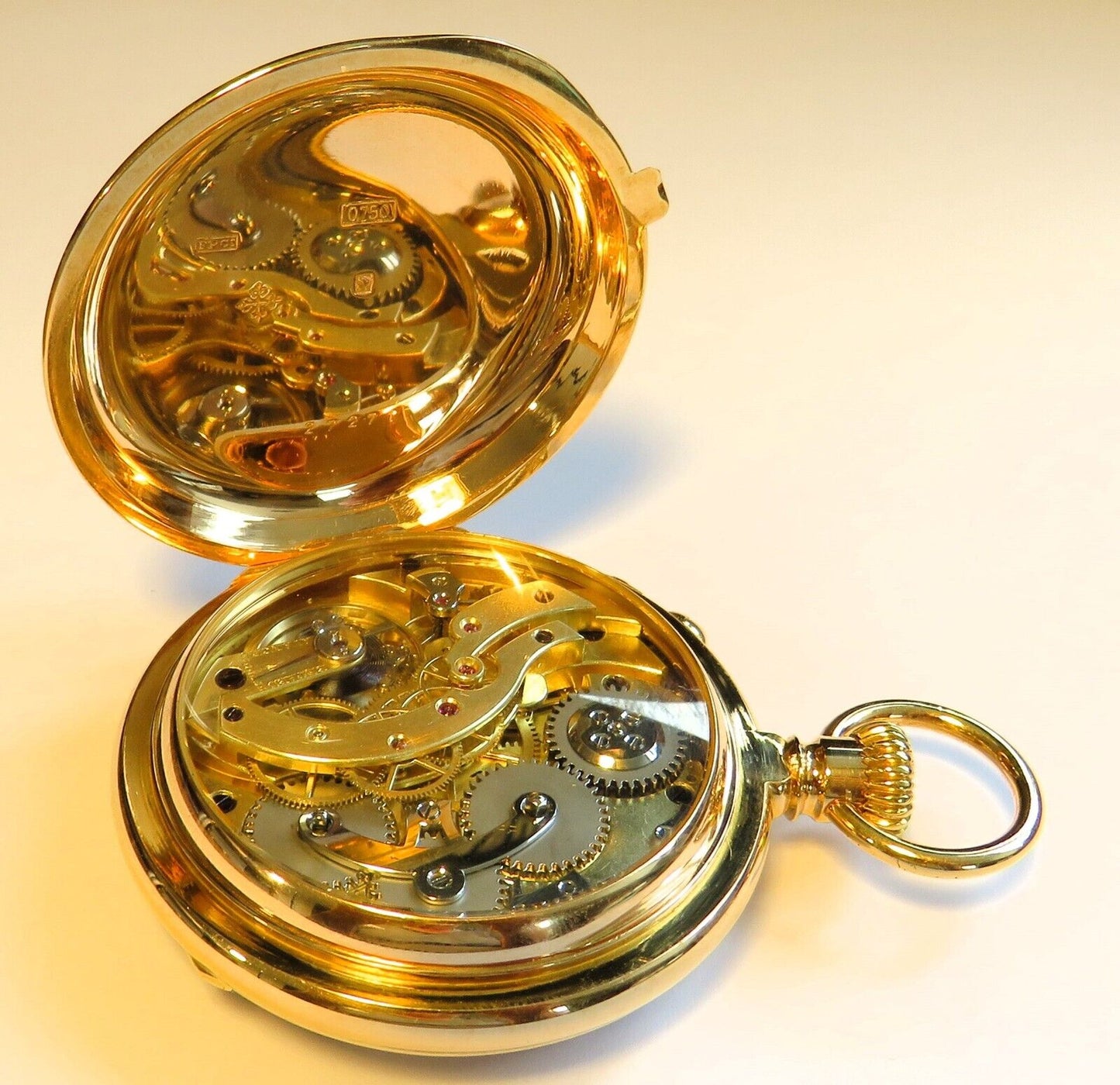 Einmalig! PATEK PHILIPPE museale SECONDE MORTE, VERSUCHSSERIE von 1868 NO. 27271 - Sammler - Uhren