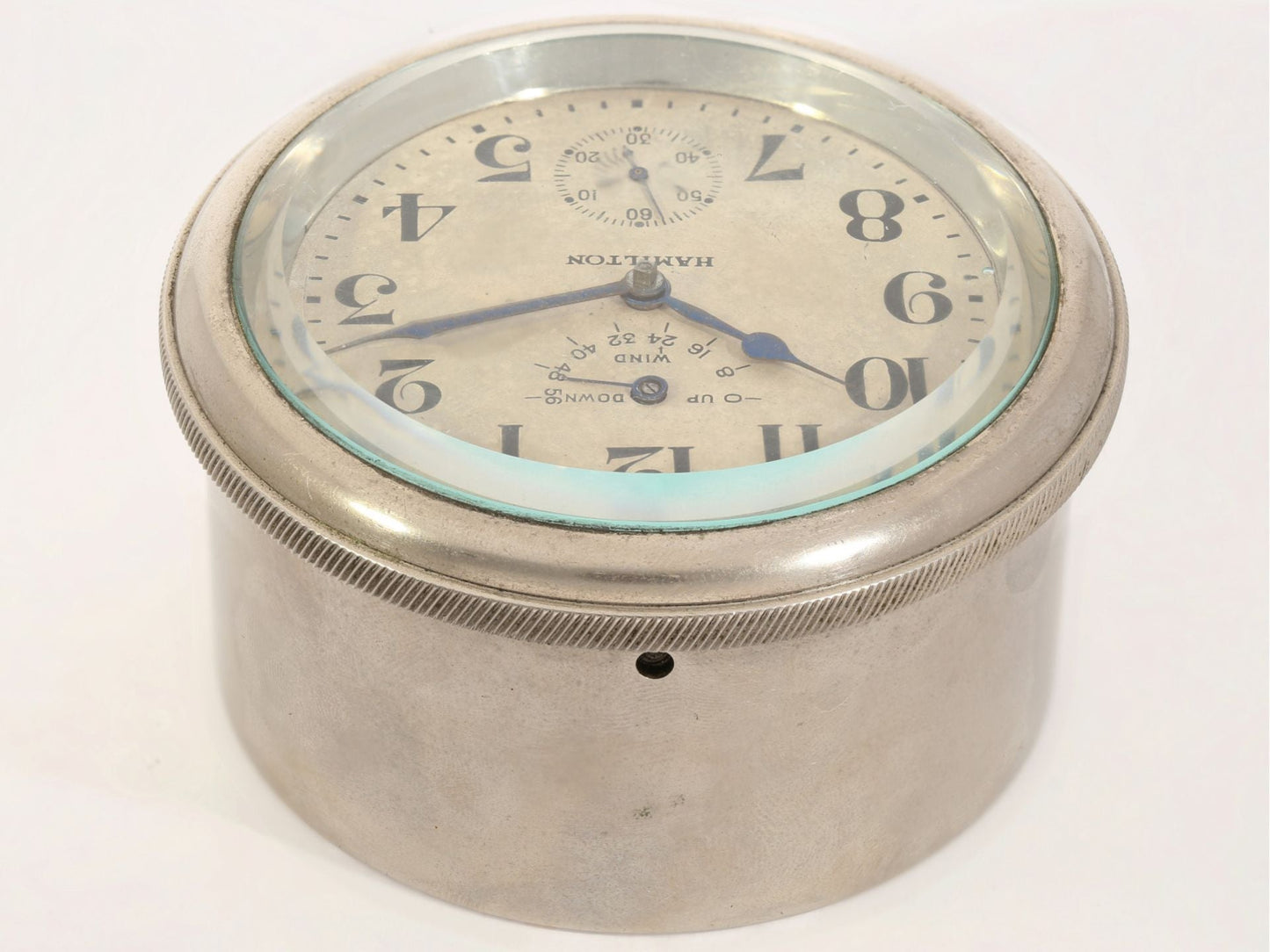 Hamilton Schiffs Marine Chronometer mit sagenhaftem Präzisionswerk in Holzbox - Sammler - Uhren