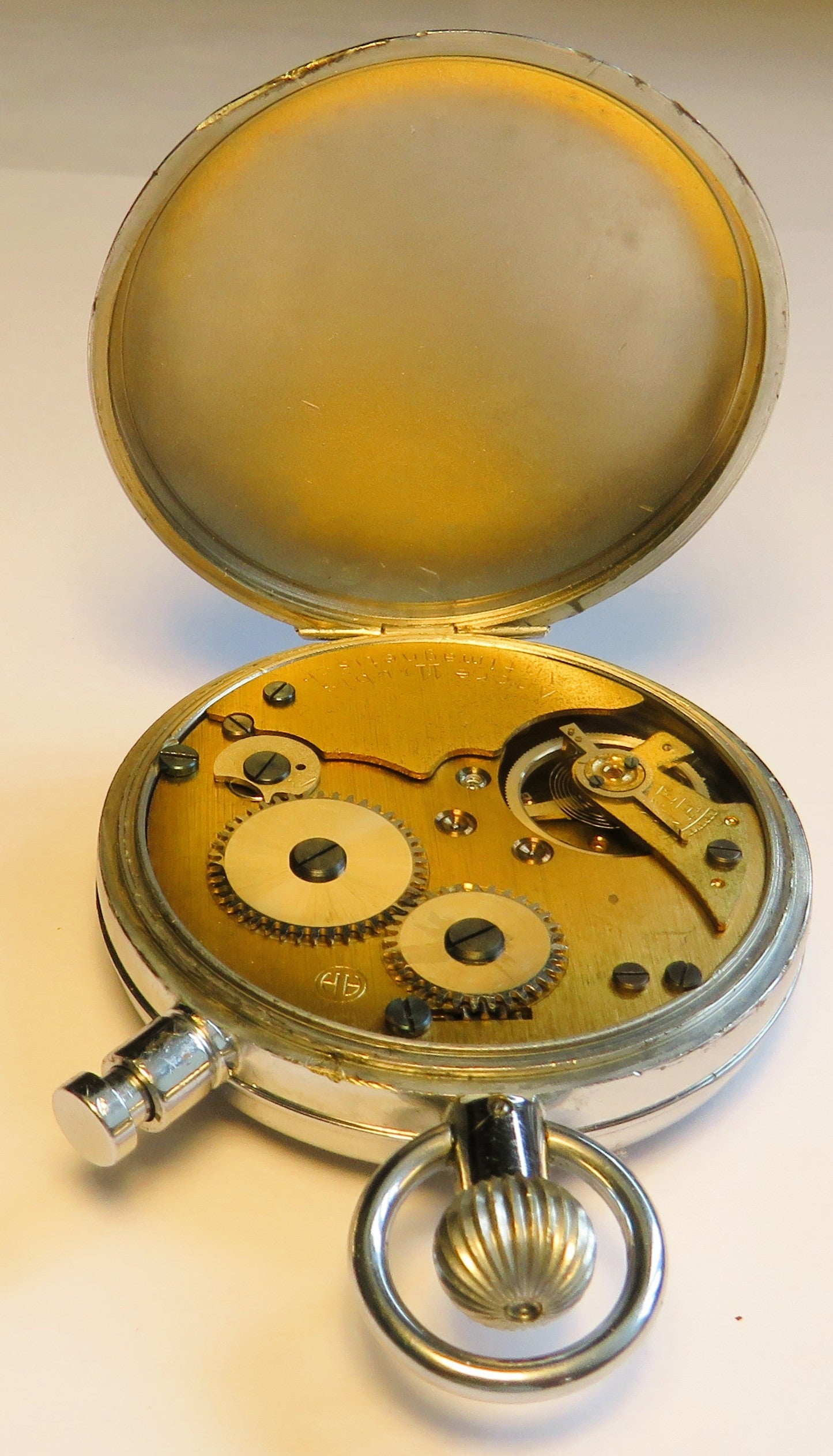 Hanhart Torpedo Laufzeit Artillerie Stoppuhr Kriegsmarine 2. Weltkrieg - Sammler - Uhren