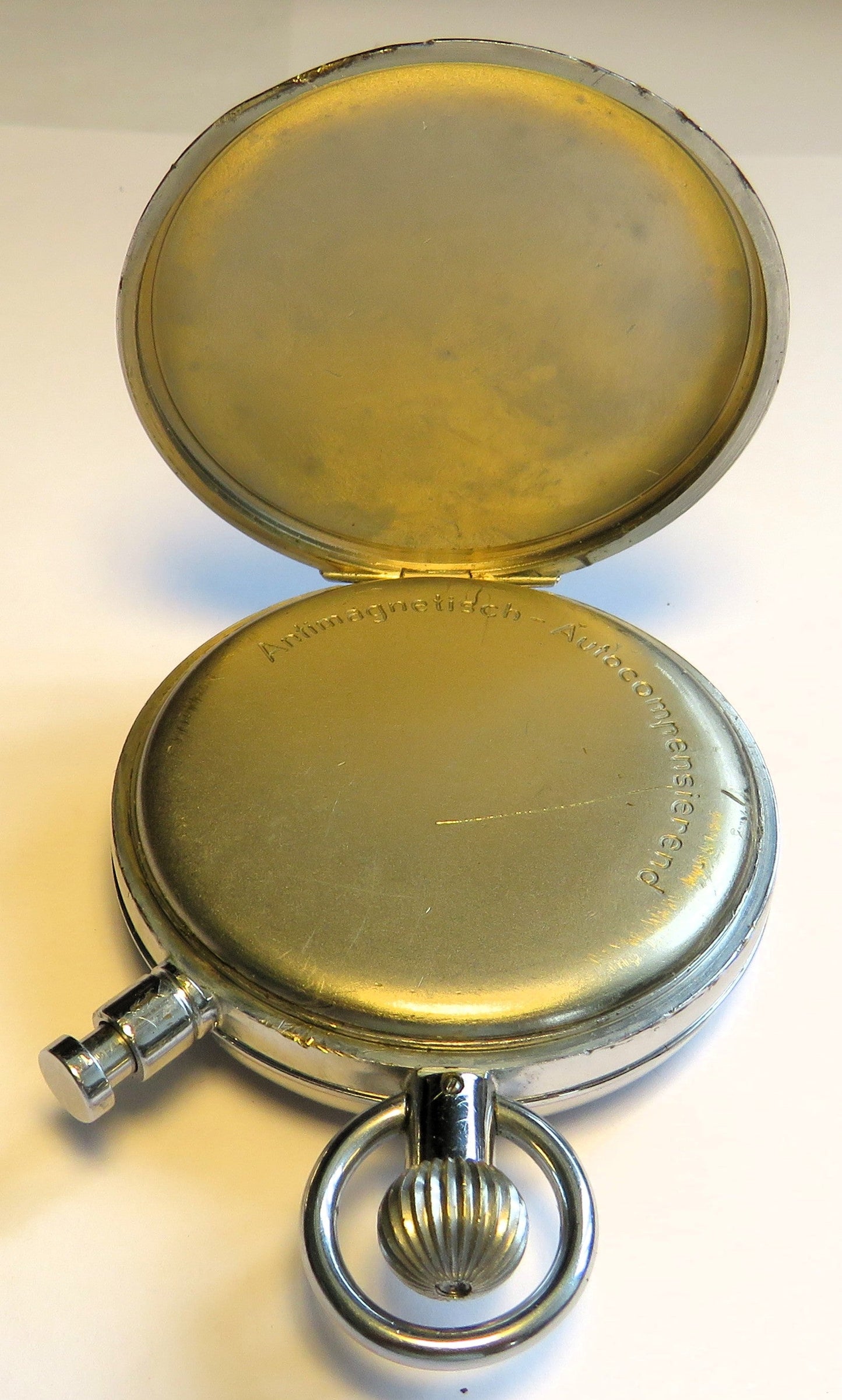 Hanhart Torpedo Laufzeit Artillerie Stoppuhr Kriegsmarine 2. Weltkrieg - Sammler - Uhren