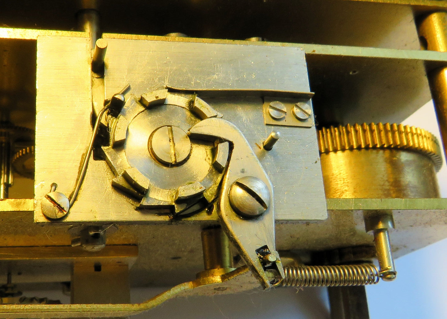 Hessischer Rundfunk TV ralte unbekannte mechanische Doppel Stoppuhr ca. 1957 - Sammler - Uhren