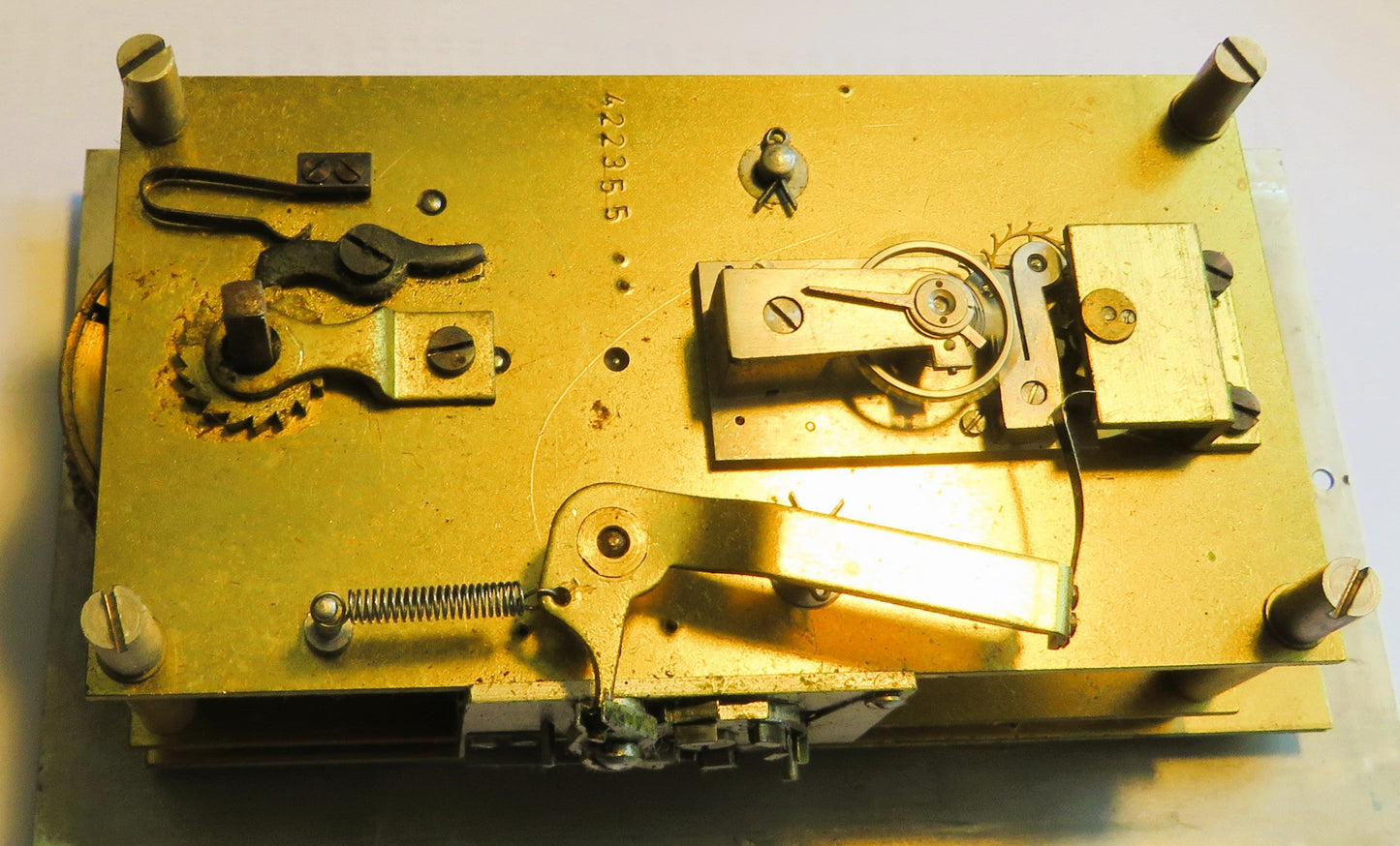 Hessischer Rundfunk TV ralte unbekannte mechanische Doppel Stoppuhr ca. 1957 - Sammler - Uhren