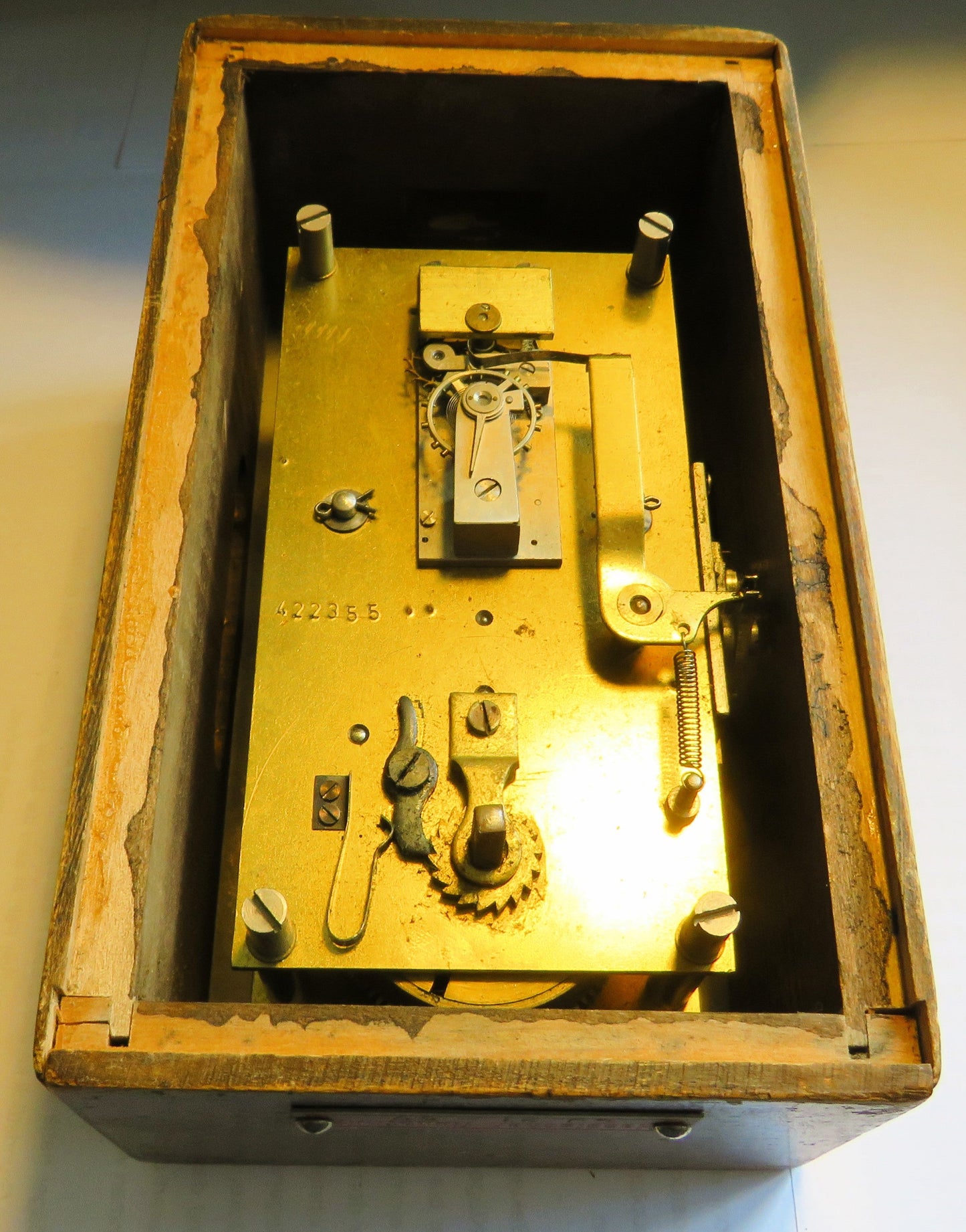 Hessischer Rundfunk TV ralte unbekannte mechanische Doppel Stoppuhr ca. 1957 - Sammler - Uhren