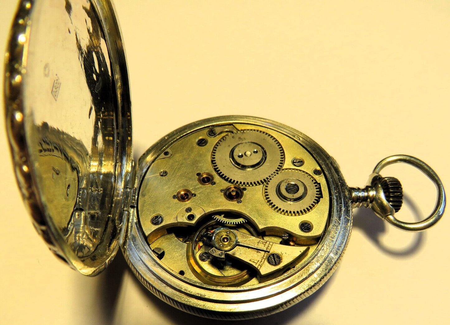 IWC vermutl. seltenste Schützenuhr 0,800 Silber 1897 Kantonal Schützenfest Bern - Sammler - Uhren
