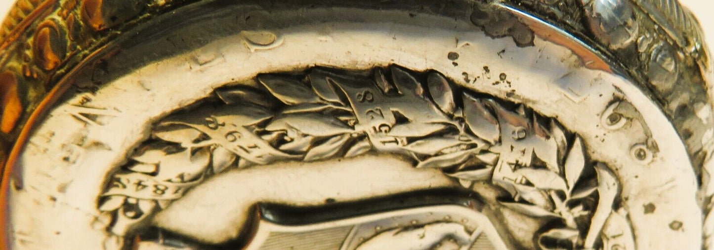 IWC vermutl. seltenste Schützenuhr 0,800 Silber 1897 Kantonal Schützenfest Bern - Sammler - Uhren