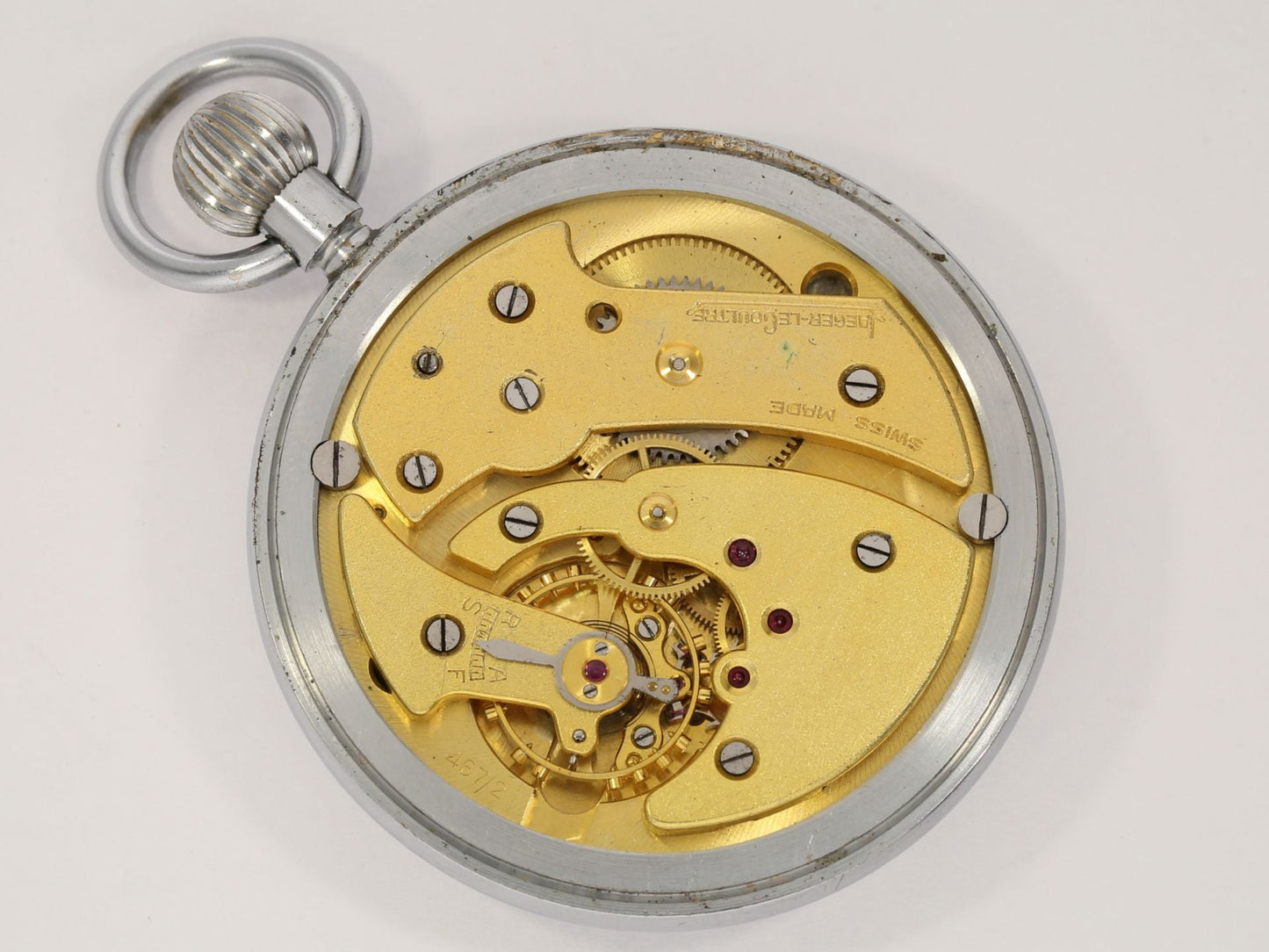 Jaeger LeCoultre Britische G. S. T. P. Militär Taschenuhr Dienstuhr 2. Weltkrieg - Sammler - Uhren