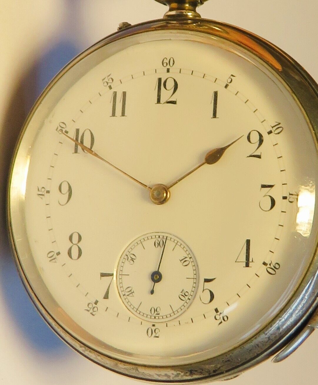 Jaeger LeCoultre & Cie Silber Viertelrepititions Taschenuhr 50mm ca. 1900 - Sammler - Uhren