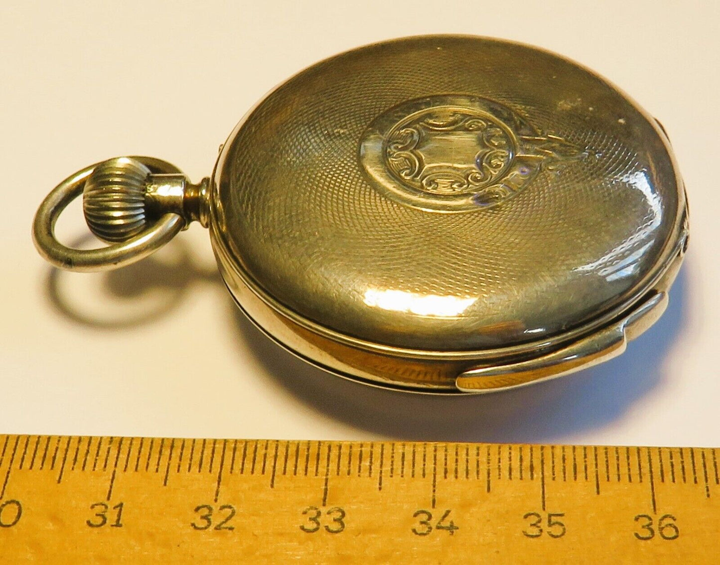 Jaeger LeCoultre & Cie Silber Viertelrepititions Taschenuhr 50mm ca. 1900 - Sammler - Uhren