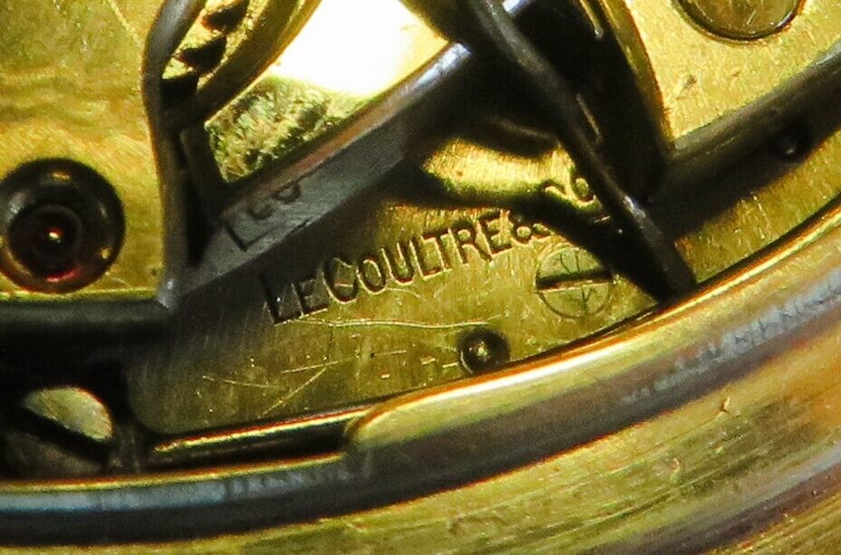 Jaeger LeCoultre & Cie Silber Viertelrepititions Taschenuhr 50mm ca. 1900 - Sammler - Uhren