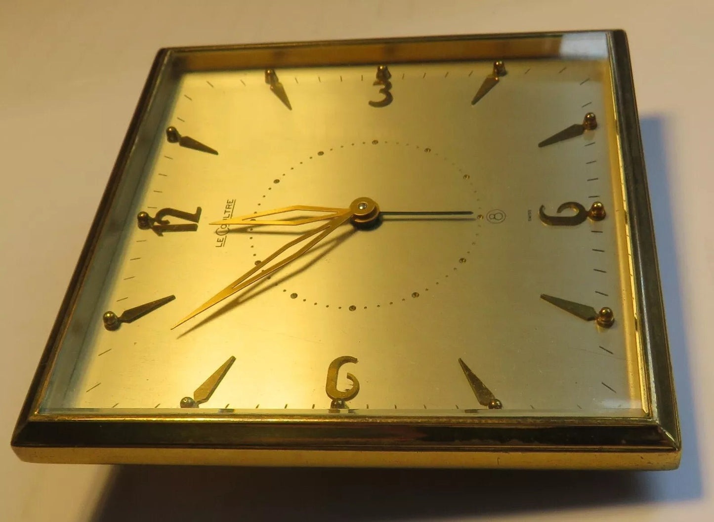 Jaeger LeCoultre Memovox Revision Tischuhr Reisewecker in OVP ca. 1950 - Sammler - Uhren